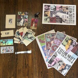 TAYLOR SWIFT ERAS TOUR VIP PACKAGE CONTENTS